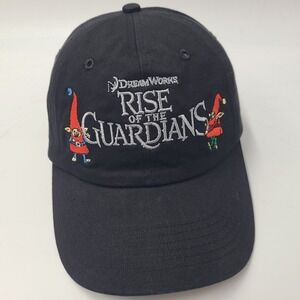 Rise of the Guardians Movie Promo Hat Adjustable DreamWorks 2012 Family Black